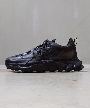 【SPECIAL SHOES FACTORY COLLABORATION】Vibram Sole Lace-Up Sneaker Made In TOKYO