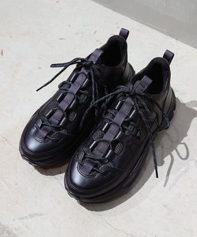 【SPECIAL SHOES FACTORY COLLABORATION】Vibram Sole Lace-Up Sneaker Made In TOKYO