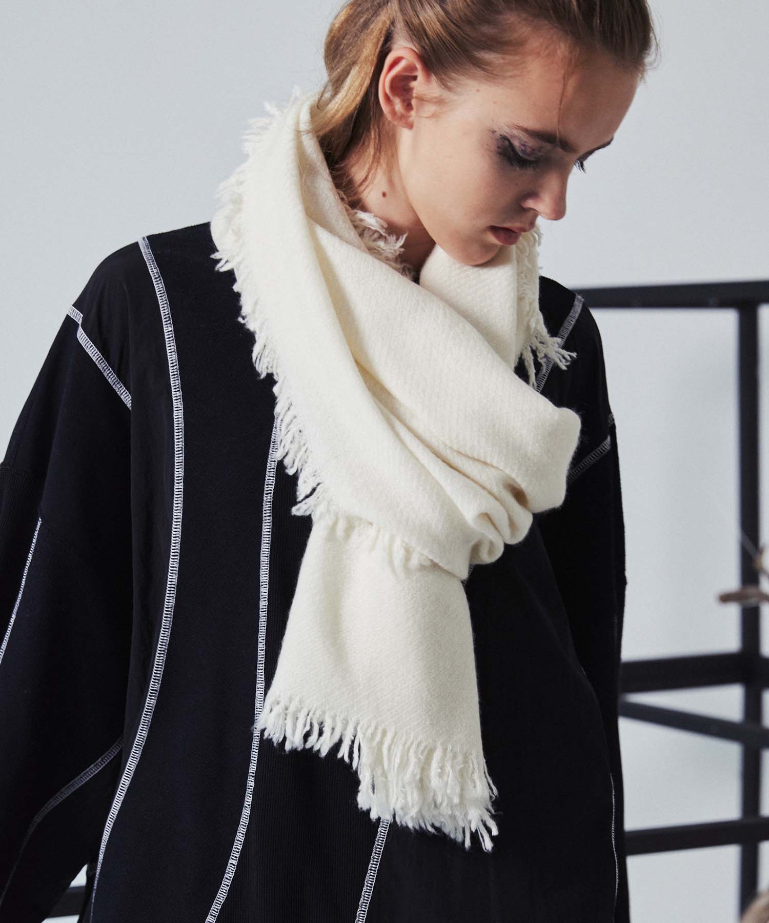 Cashmere Knit Stole