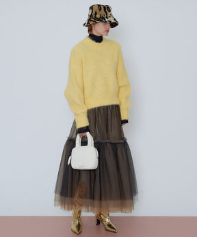 【SALE】Many Color Shaggy Knit Pullover