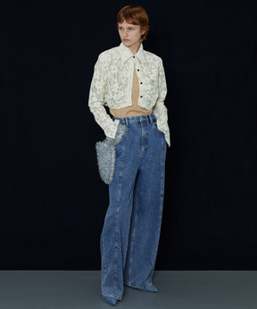 2way Waist Denim Pants