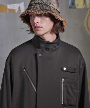 Prime-Over Tielocken Military Twill Coat