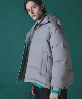 Stretch Nylon Prime-Over Down Jacket