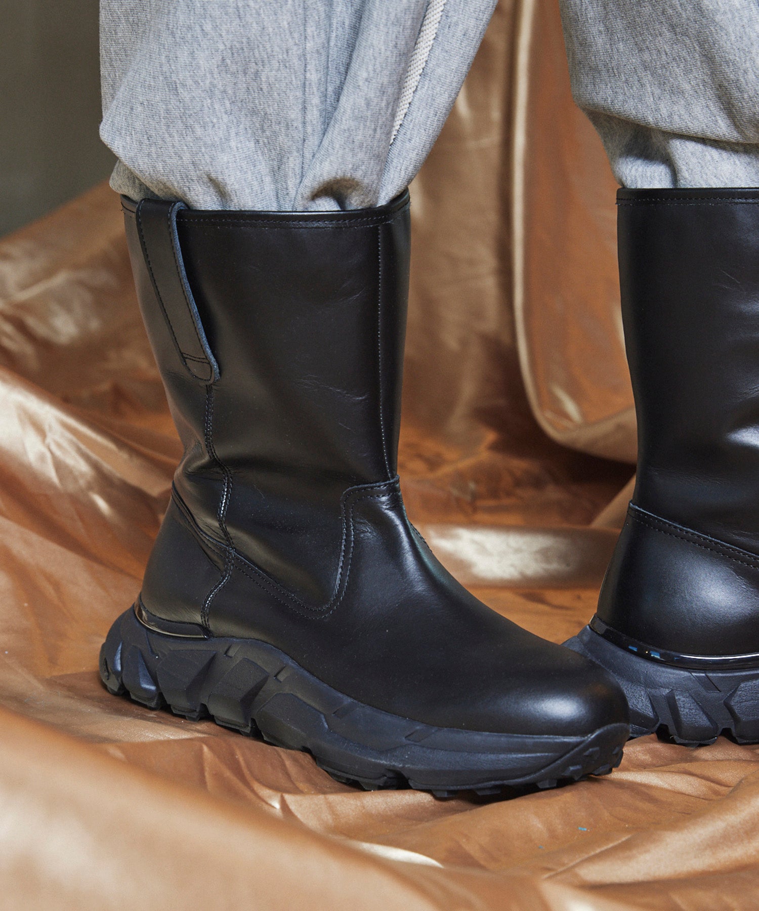 【SPECIAL SHOES FACTORY COLLABORATION】Vibram Sole Pecos Boots Made In TOKYO