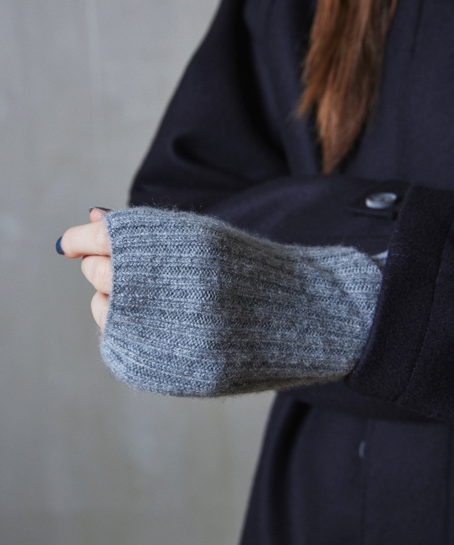 Cashmere Knit Fingerless Glove