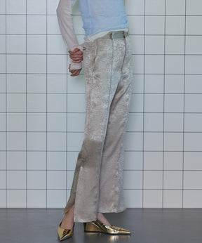 【SALE】Double Satin Flare Pants