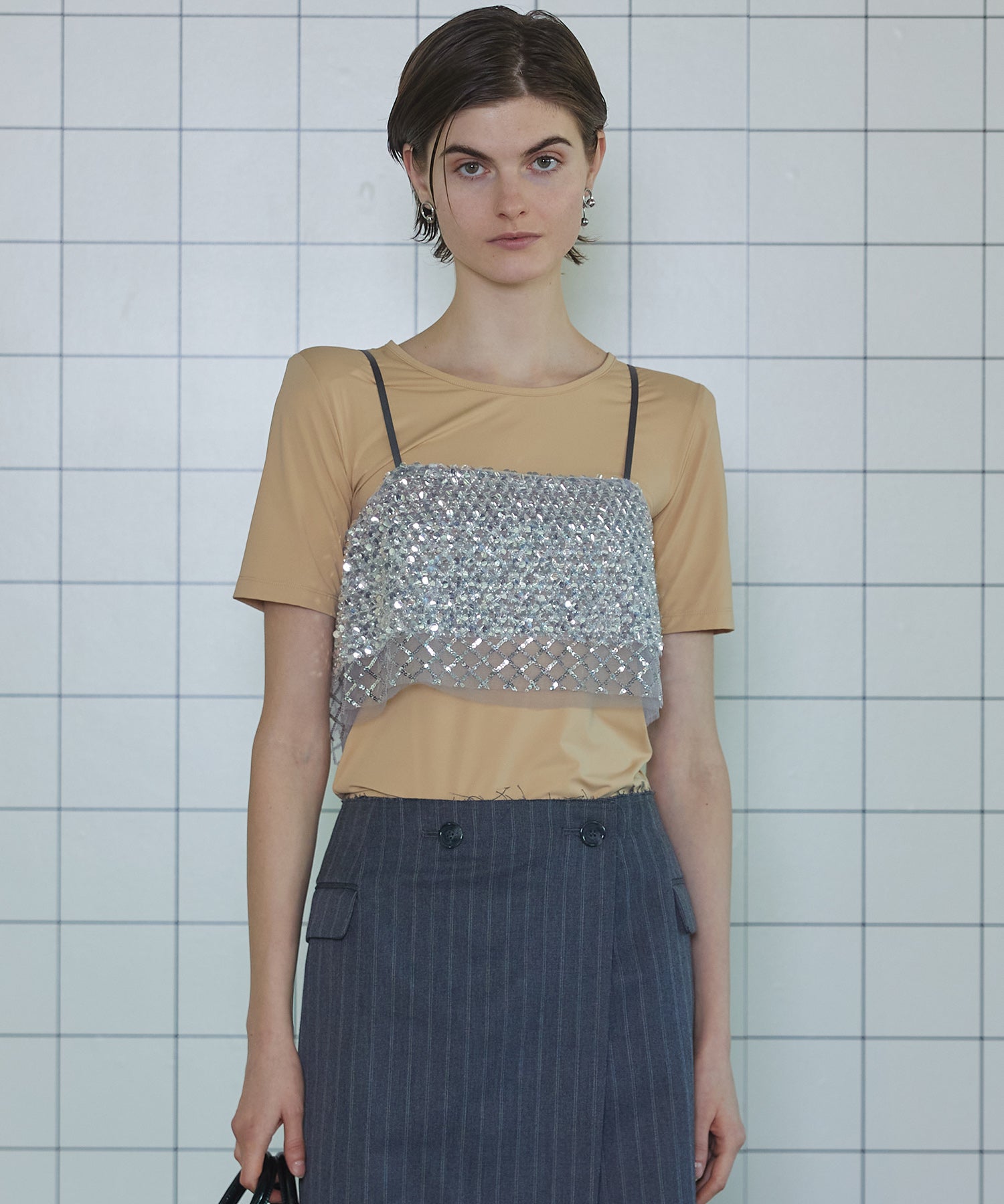 Sparkling Layered Camisole