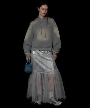 【SALE】Metallic Hard Tulle Skirt