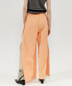 Double Waist Side Button Pants