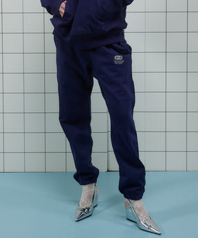 Connecting Embroidery Sweat Pants