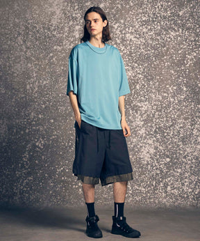 【FACT FASHION】PLA Smooth Prime-Over Crew Neck T-shirt