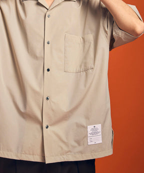 Dry Touch Prime-Over Short Sleeve Open Collar Shirt