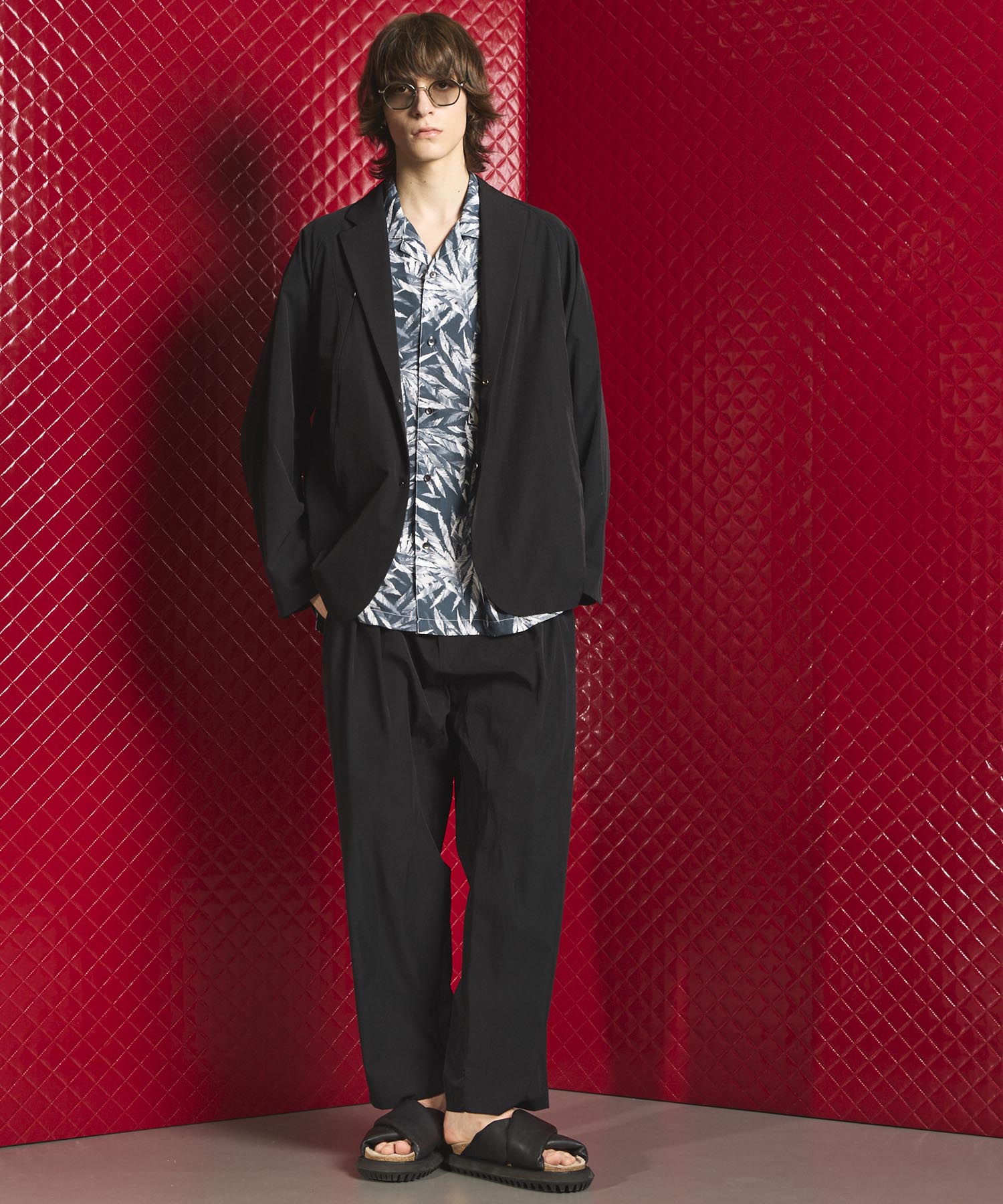 【SPORTS TECH HIGH SPEC LINE】Oversized Many Pockets Tailored Jacket