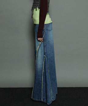 【PRE-ORDER】Cellulose Denim Maxi Skirt