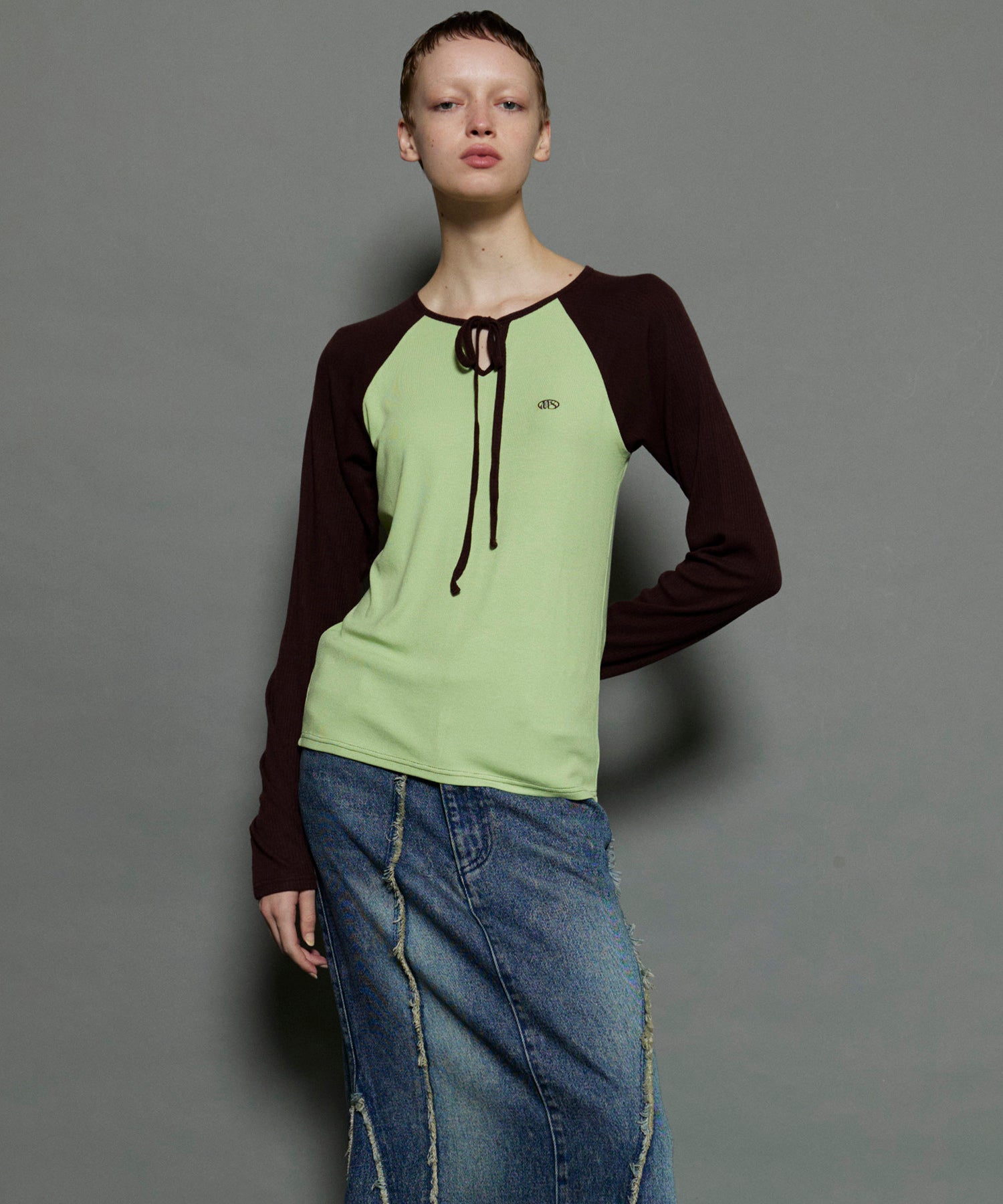 Cashmere Silk Combination Tops