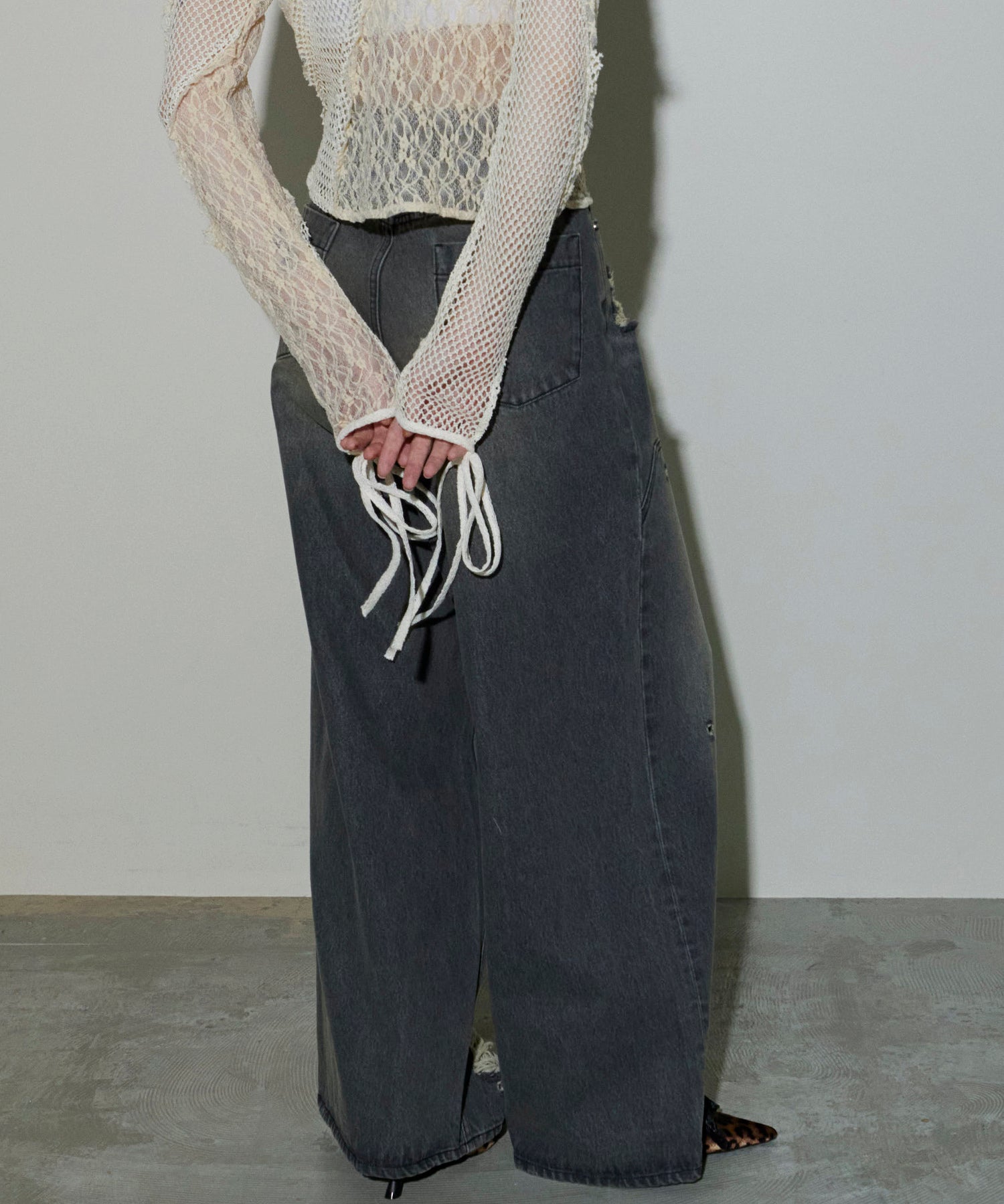 Baggy Denim Pants