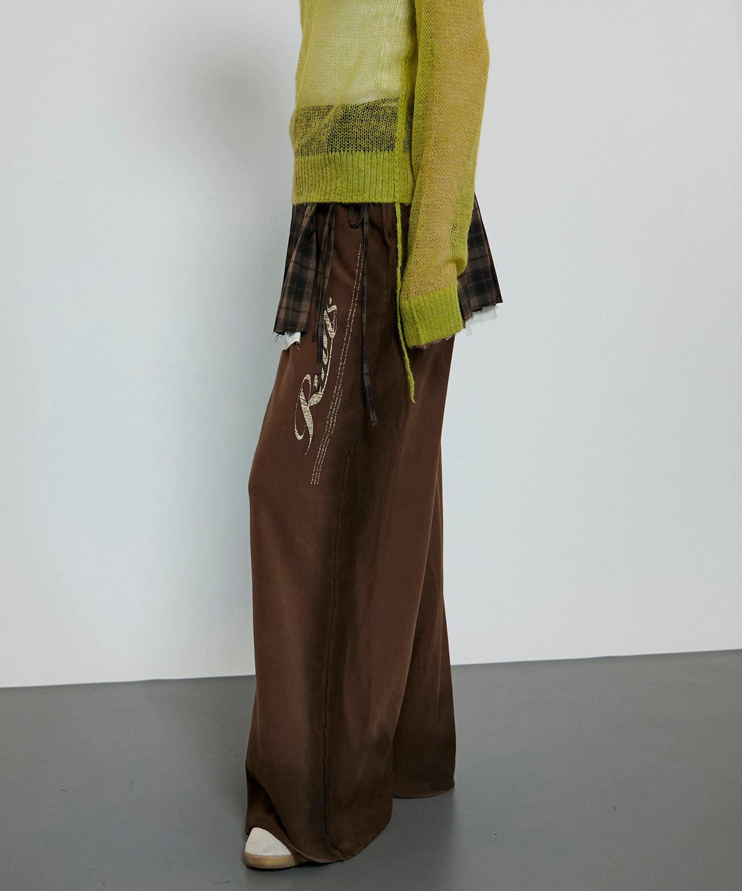 Edge Gradient Wide Pants