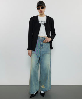 Baggy Denim Pants