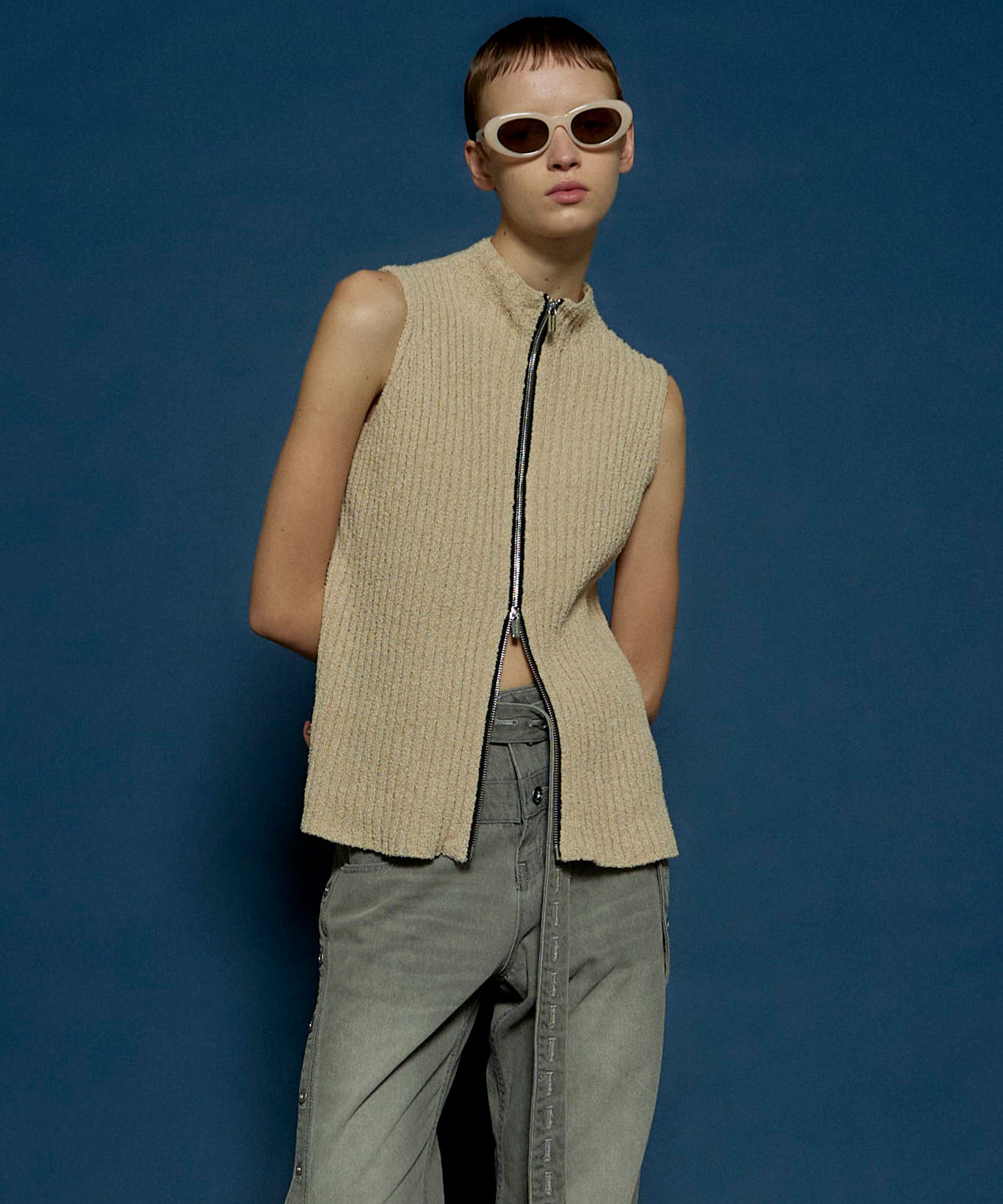 Layered Bolero Knitwear