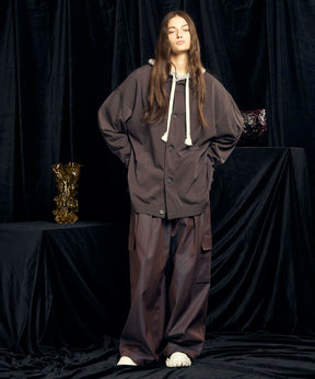 120/2/2 Suvin Cotton Gabardine Prime-Wide Cargo Pants