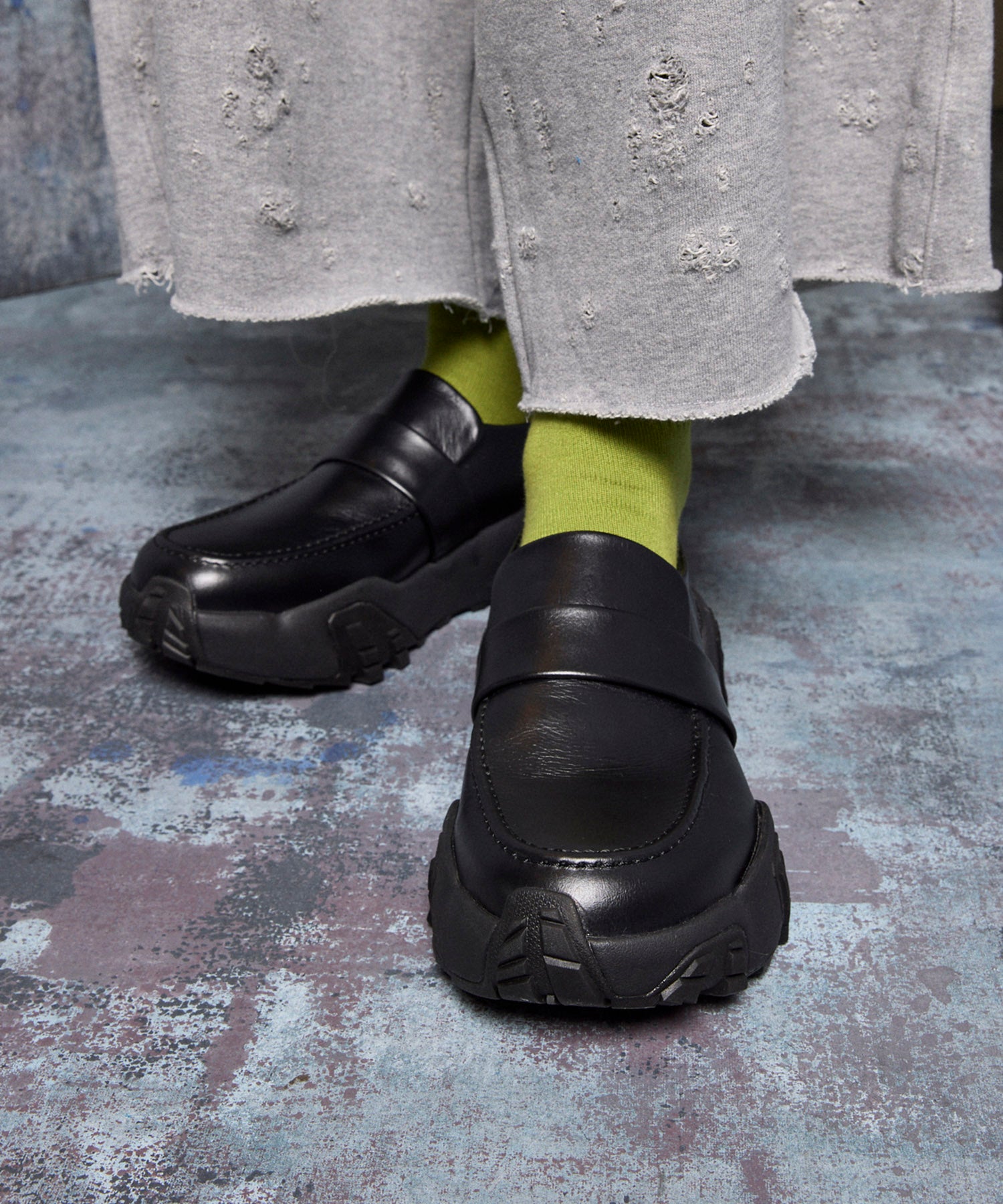 【SPECIAL SHOES FACTORY COLLABORATION】Vibram Sole Loafer Made In TOKYO