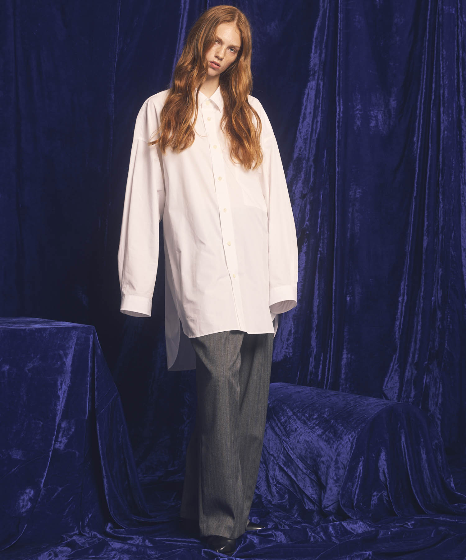 120/2 Suvin Cotton Typewriter  Prime-Over Shirt Coat