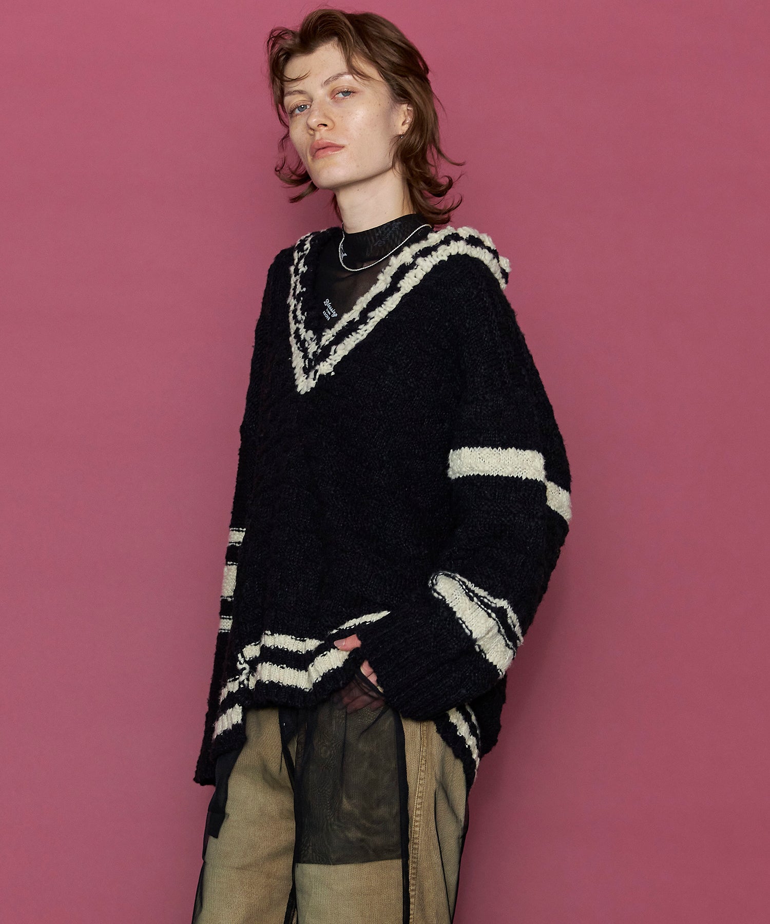 Tilden Oversize Knit Tops