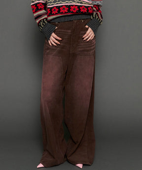 Corduroy Baggy Pants