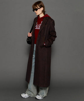 Mohair Shaggy Long Coat