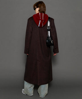 Mohair Shaggy Long Coat