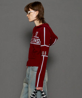 Kick Off Hoodie Knit Tops