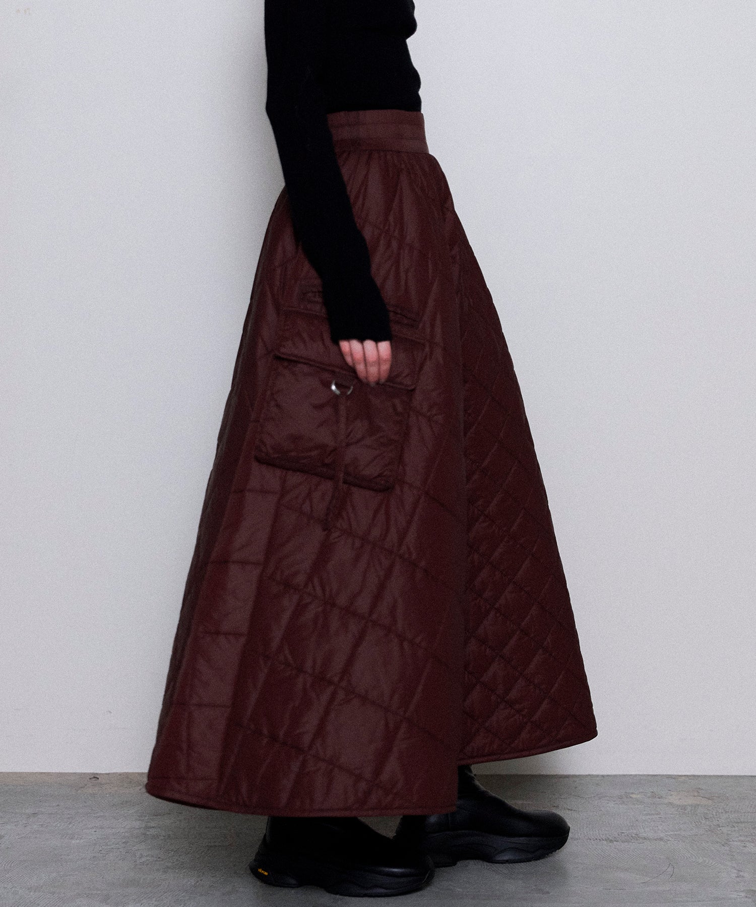 2way Multi Quilted Skirt