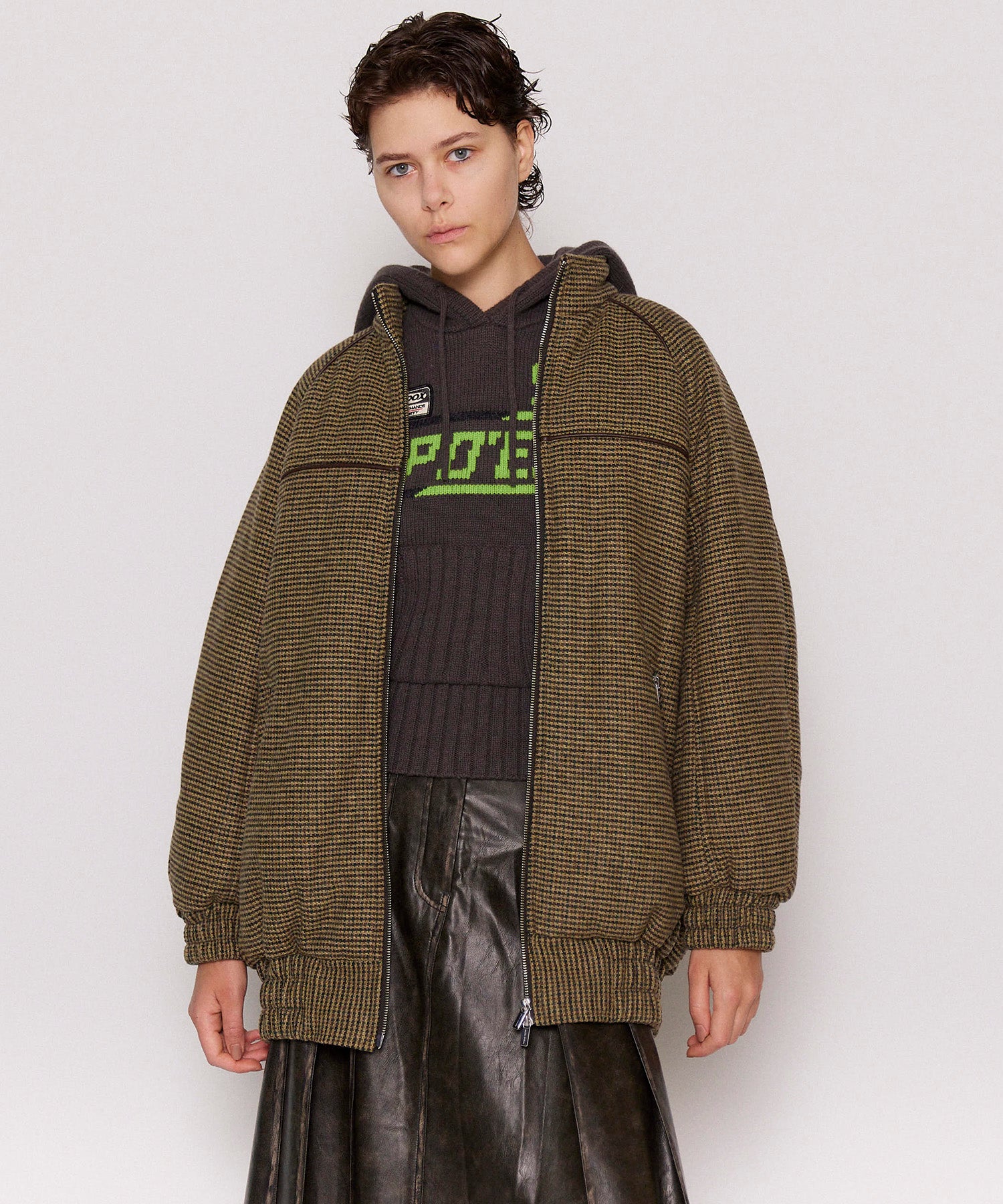 Puffer Wool Blouson