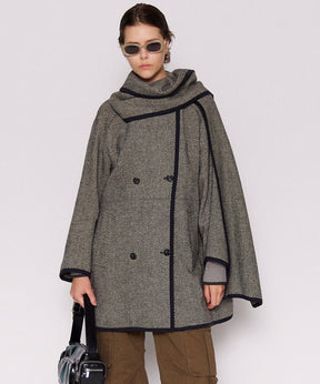 Winter Scarf Tent Coat