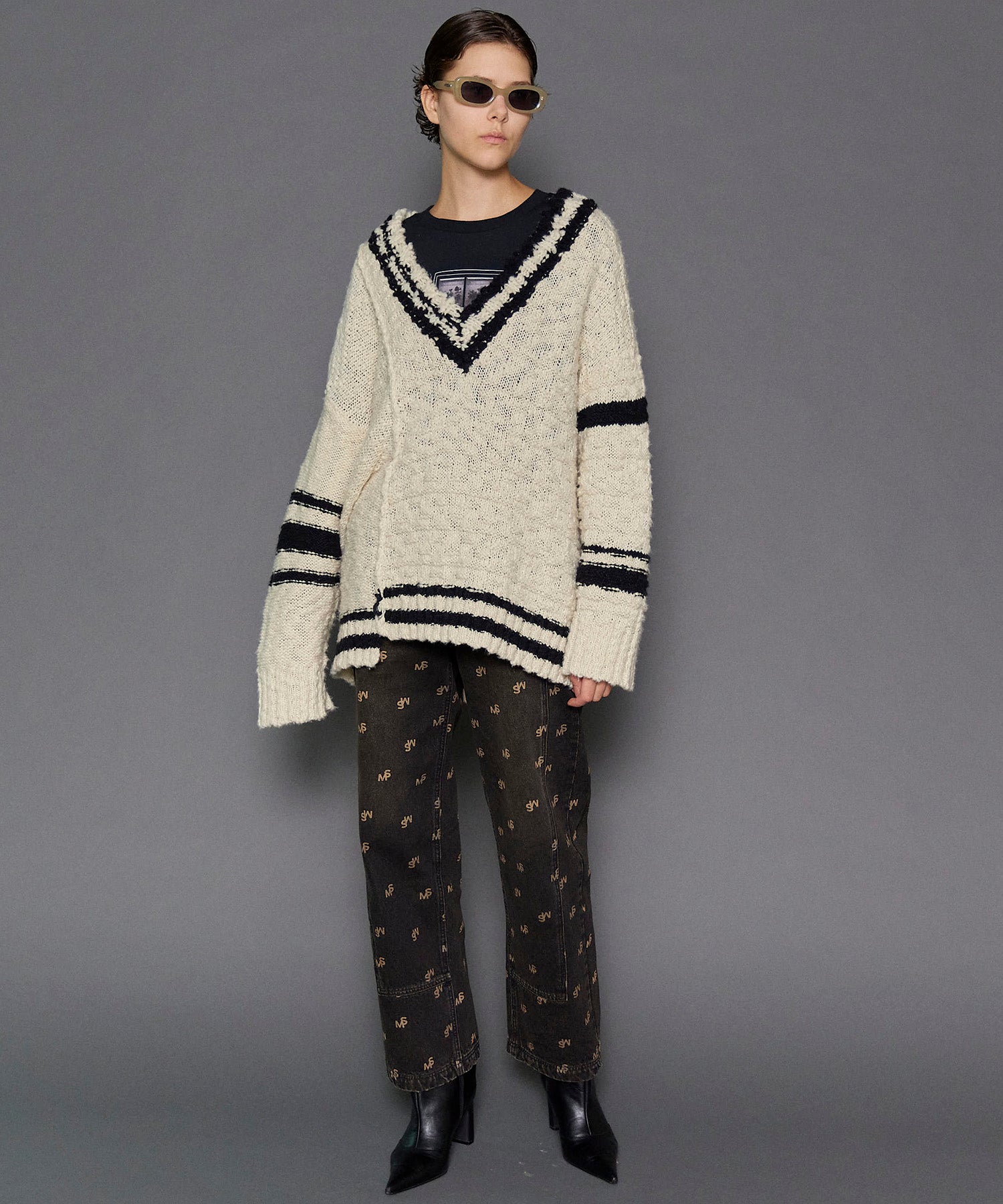 Tilden Oversize Knit Tops