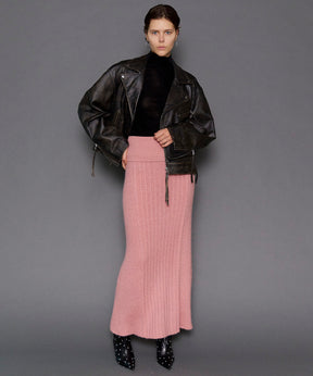 Knit Maxi Length Skirt