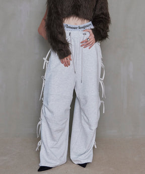 Side Ribbon Sweatpants