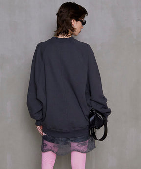 Multi Color Oversize Sweatshirt