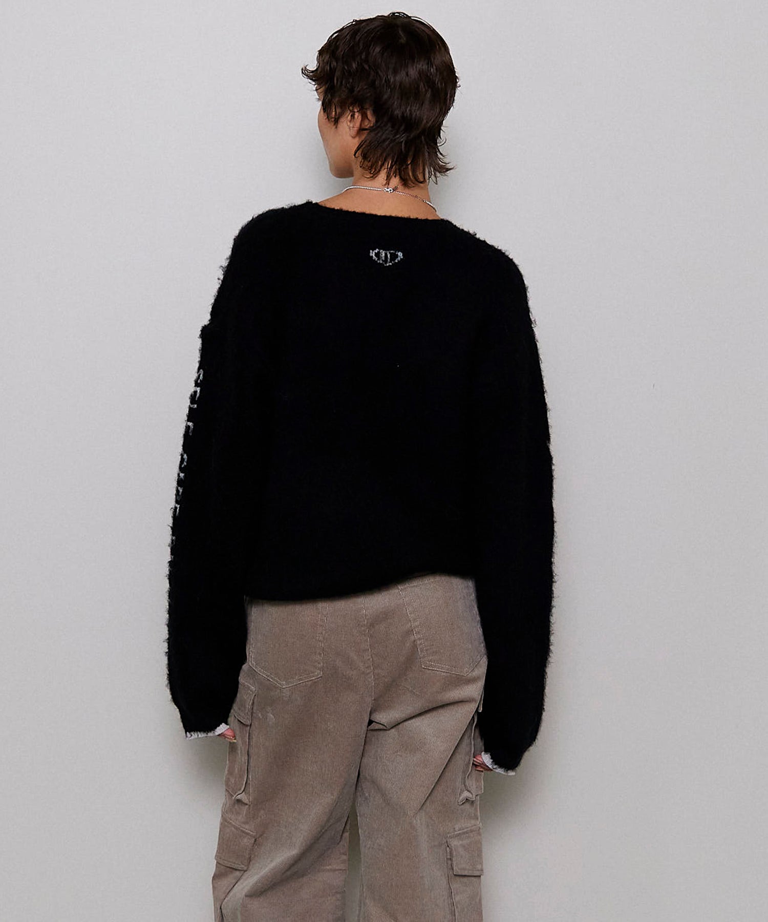 WELLBEING Logo Jacquard Knit Sweater