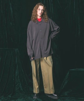 Super120s High Gauge Prime-Over Mock Neck Knit Pullover