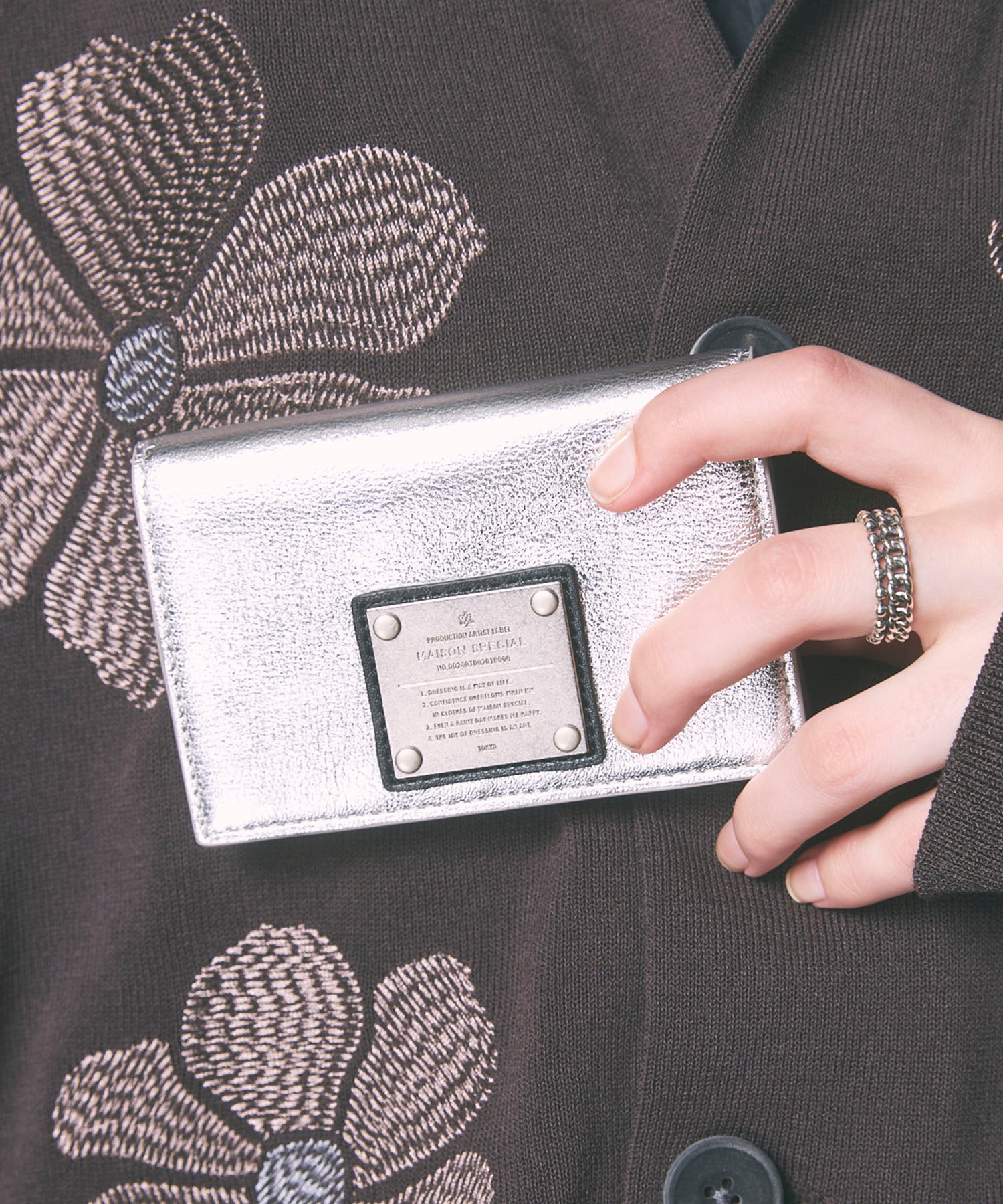 Metal Plate Card Case