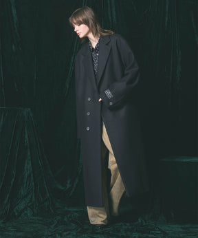 Super140s Prime-Over Melton Chesterfield Coat