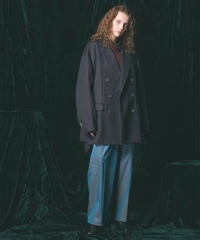 120/2/2 Suvin Cotton Gabardine Prime-Wide One Tuck Pants