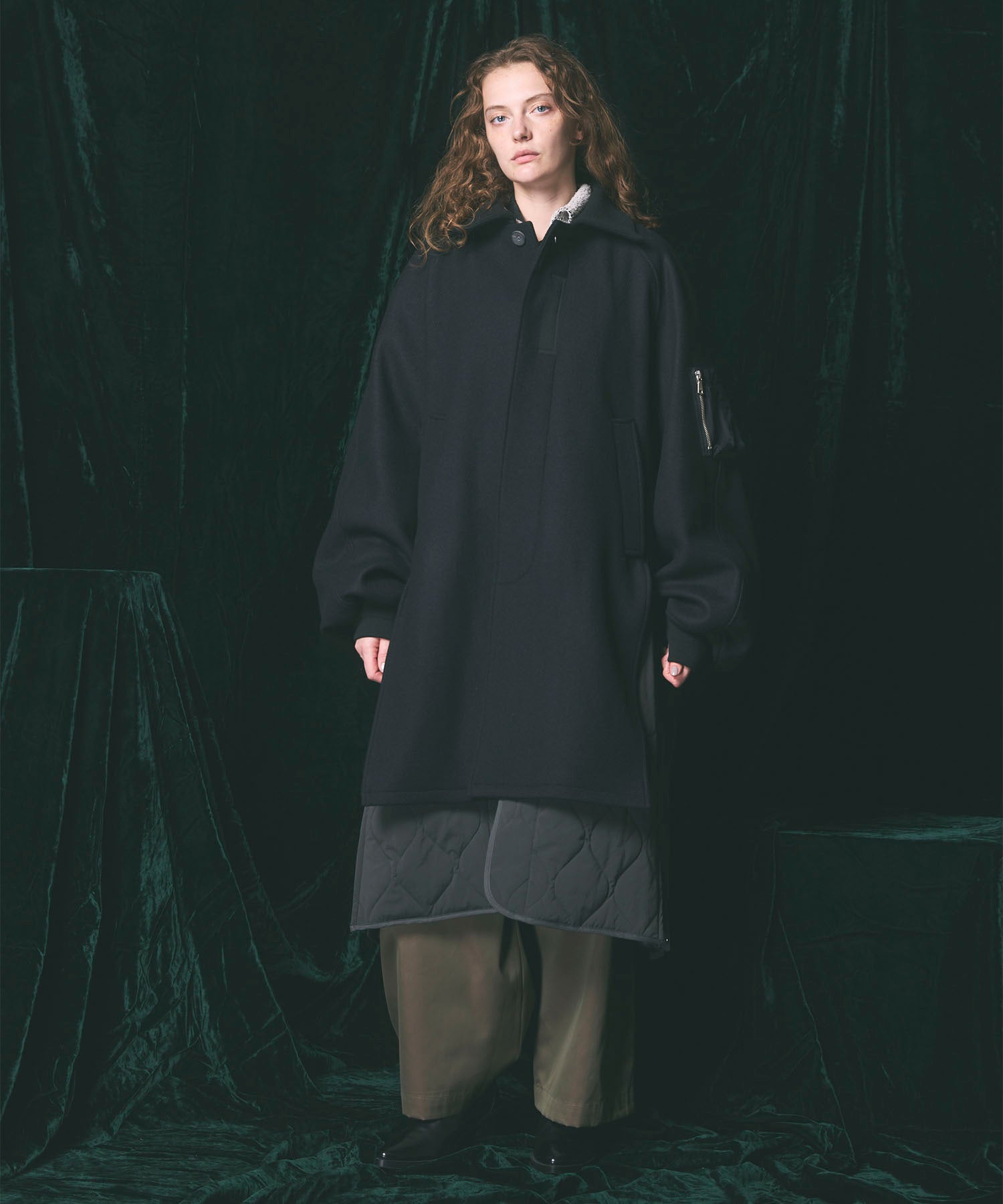 Prime-Over Layering Quilting Coat