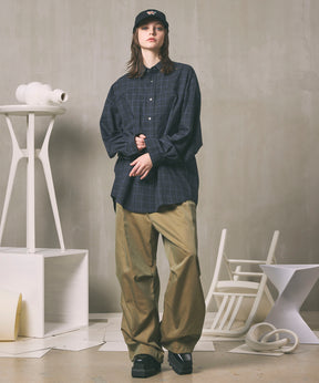 120/2/2 Suvin Cotton Gabardine Prime-Wide Snow Pants