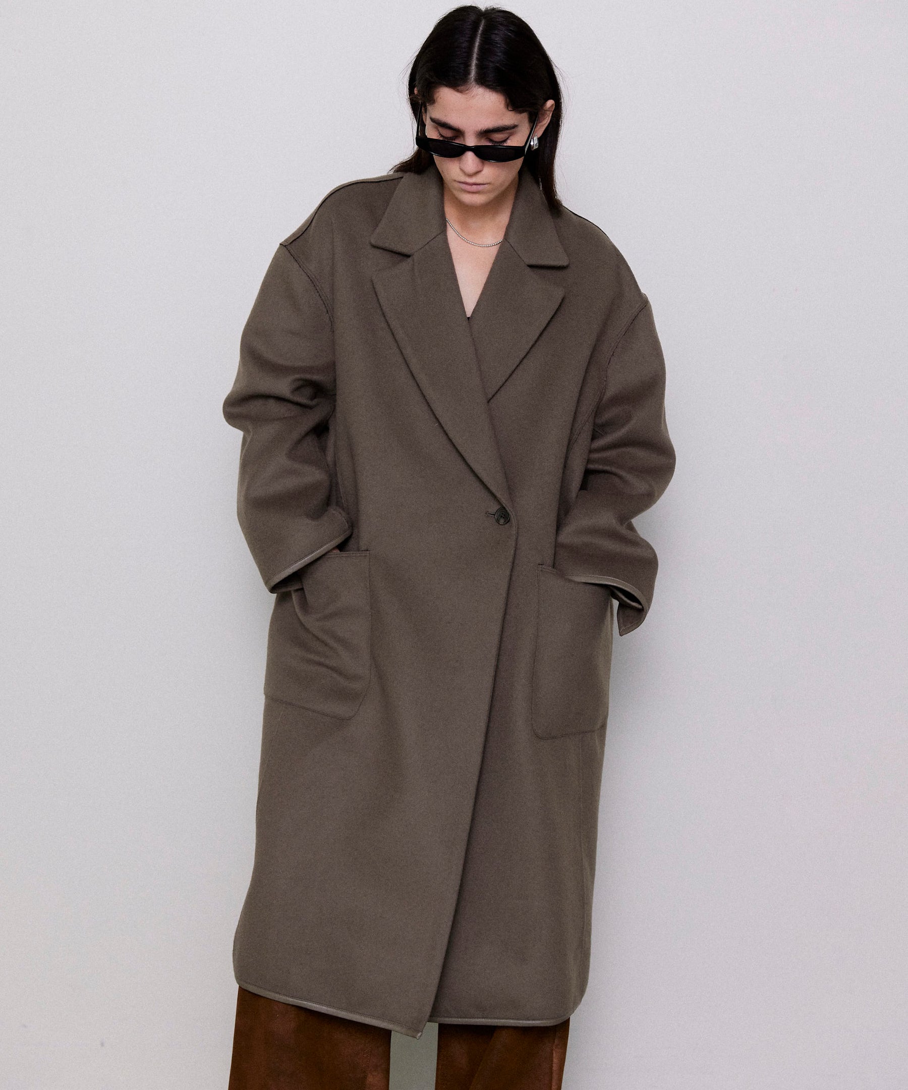 Cashmere Beaver Chester Coat