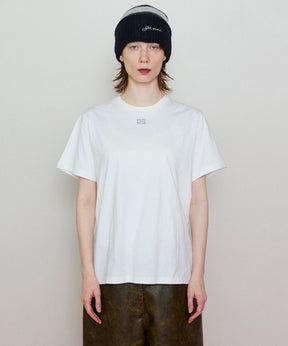 【GANNI】Basic Jersey Rhinestone Relaxed T-shirt