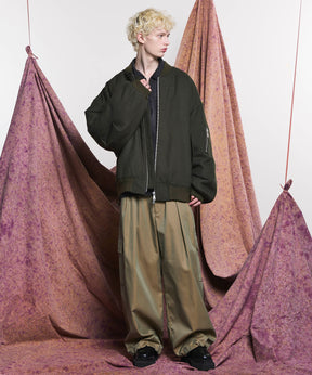 120/2/2 Suvin Cotton Gabardine Prime-Wide Cargo Pants