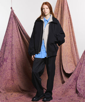 Wool Mix Prime Wide One-Tuck Wide Pants