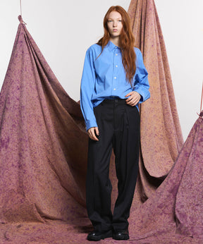 Wool Mix Prime Wide One-Tuck Wide Pants